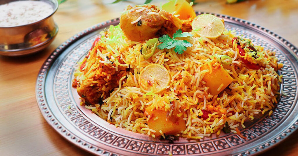 pakistani food biryani