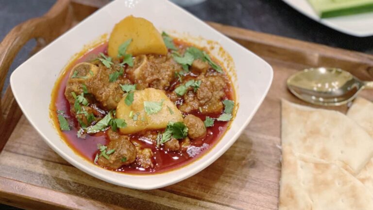 aloo gosht recipe