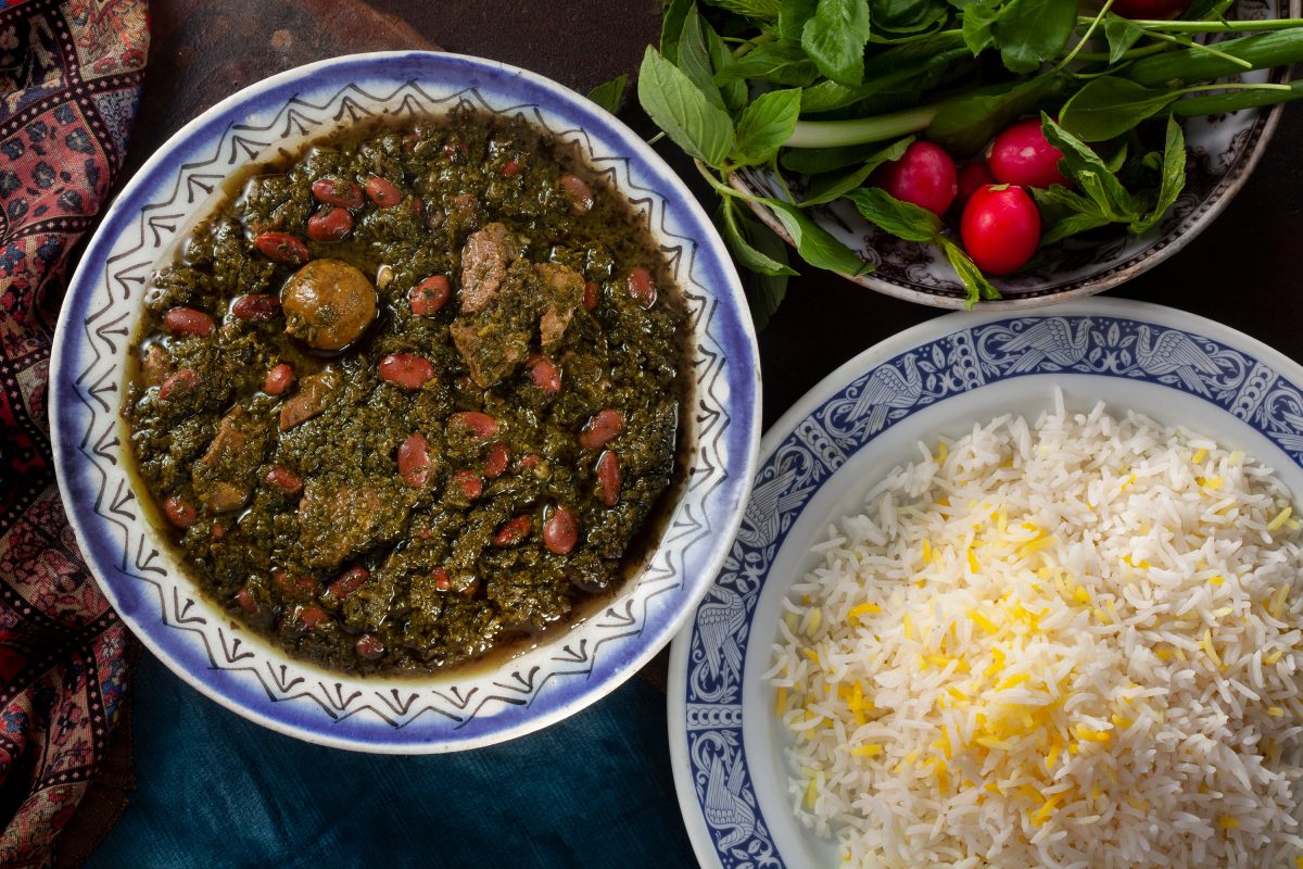 Persian Sabzi dishes